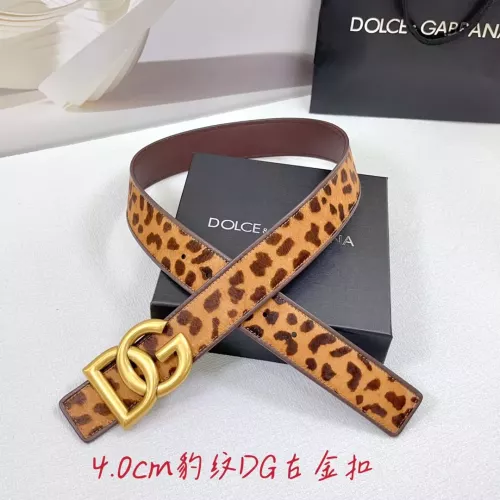 Wholesale Dolce &amp; Gabbana D&amp;G AAA Quality Belts In 4.0cm For Unisex #1327497 $72.00 USD, Wholesale Quality Replica Dolce &amp; Gabbana D&amp;G AAA Quality Belts