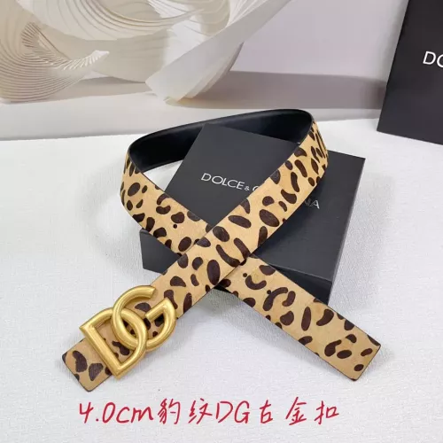 Wholesale Dolce &amp; Gabbana D&amp;G AAA Quality Belts In 4.0cm For Unisex #1327498 $72.00 USD, Wholesale Quality Replica Dolce &amp; Gabbana D&amp;G AAA Quality Belts