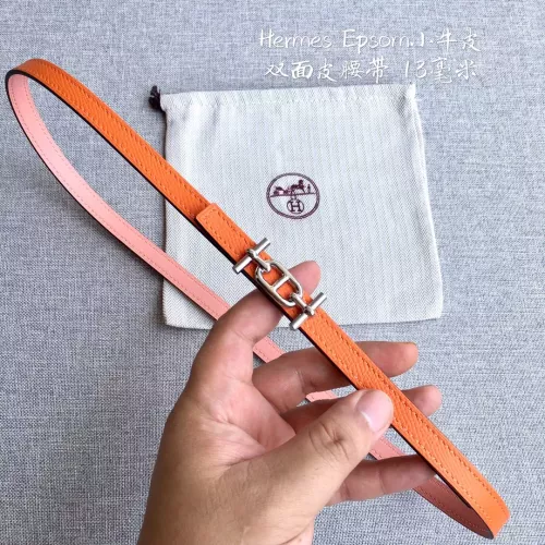 Wholesale Hermes AAA Quality Belts In 1.3cm For Women #1327536 $52.00 USD, Wholesale Quality Replica Hermes AAA Quality Belts