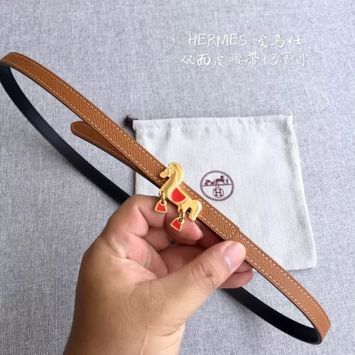 Wholesale Hermes AAA Quality Belts In 1.3cm For Women #1327558 $52.00 USD, Wholesale Quality Replica Hermes AAA Quality Belts