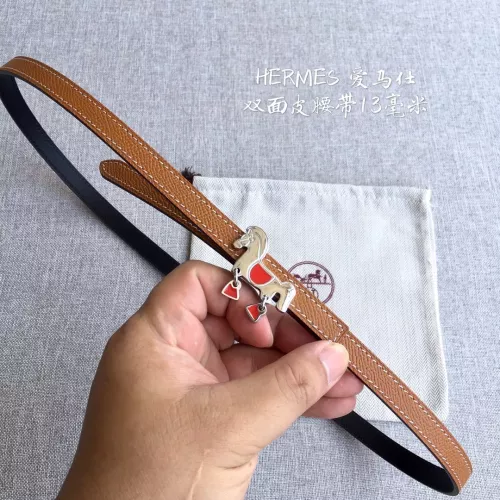 Wholesale Hermes AAA Quality Belts In 1.3cm For Women #1327559 $52.00 USD, Wholesale Quality Replica Hermes AAA Quality Belts