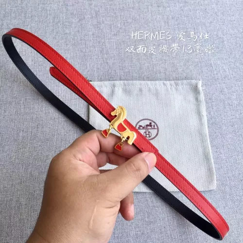 Wholesale Hermes AAA Quality Belts In 1.3cm For Women #1327560 $52.00 USD, Wholesale Quality Replica Hermes AAA Quality Belts
