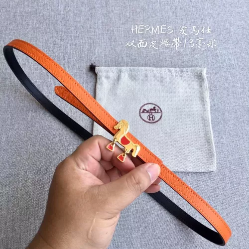 Wholesale Hermes AAA Quality Belts In 1.3cm For Women #1327561 $52.00 USD, Wholesale Quality Replica Hermes AAA Quality Belts