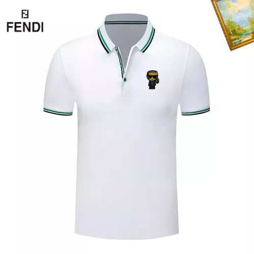 Wholesale Fendi T-Shirts Short Sleeved For Men #1327742 $29.00 USD, Wholesale Quality Replica Fendi T-Shirts