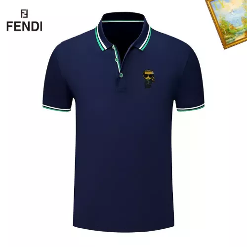 Wholesale Fendi T-Shirts Short Sleeved For Men #1327747 $29.00 USD, Wholesale Quality Replica Fendi T-Shirts