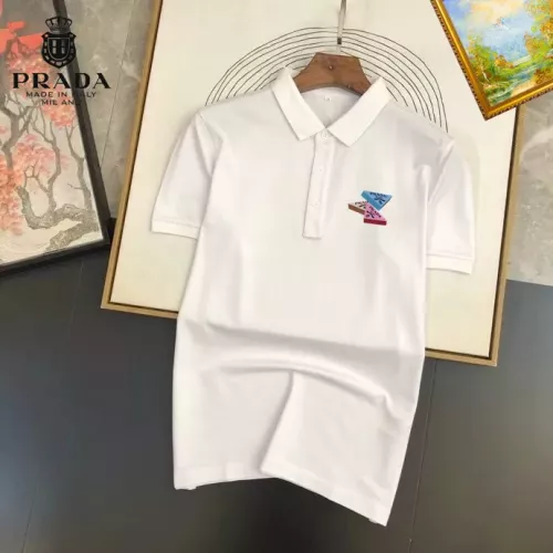 Wholesale Prada T-Shirts Short Sleeved For Men #1327815 $29.00 USD, Wholesale Quality Replica Prada T-Shirts