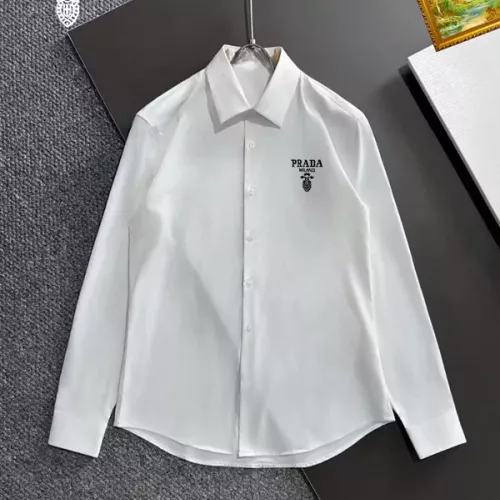Wholesale Prada Shirts Long Sleeved For Unisex #1327853 $40.00 USD, Wholesale Quality Replica Prada Shirts