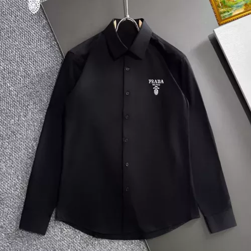 Wholesale Prada Shirts Long Sleeved For Unisex #1327855 $40.00 USD, Wholesale Quality Replica Prada Shirts