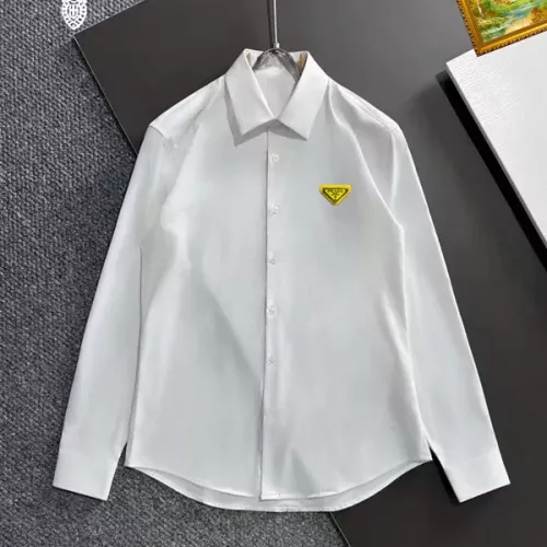 Wholesale Prada Shirts Long Sleeved For Unisex #1327879 $40.00 USD, Wholesale Quality Replica Prada Shirts