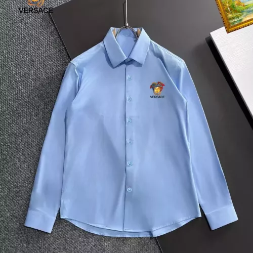 Wholesale Versace Shirts Long Sleeved For Unisex #1327899 $40.00 USD, Wholesale Quality Replica Versace Shirts