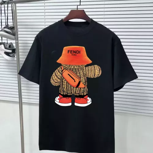 Wholesale Fendi T-Shirts Short Sleeved For Unisex #1327976 $34.00 USD, Wholesale Quality Replica Fendi T-Shirts