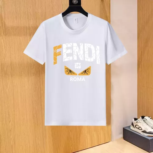 Wholesale Fendi T-Shirts Short Sleeved For Unisex #1328044 $34.00 USD, Wholesale Quality Replica Fendi T-Shirts