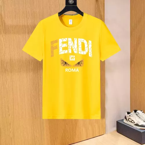 Wholesale Fendi T-Shirts Short Sleeved For Unisex #1328045 $34.00 USD, Wholesale Quality Replica Fendi T-Shirts