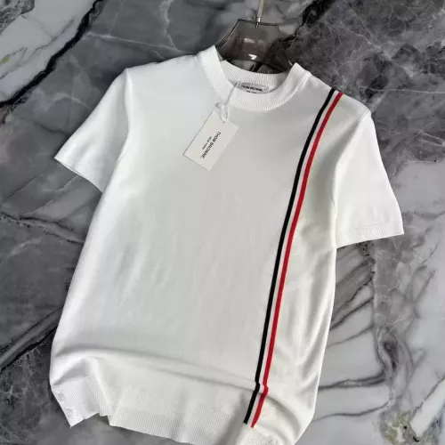 Wholesale Thom Browne TB T-Shirts Short Sleeved For Men #1328113 $42.00 USD, Wholesale Quality Replica Thom Browne TB T-Shirts