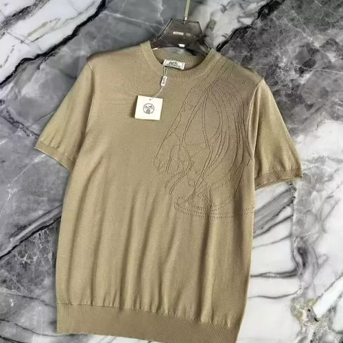 Wholesale Hermes T-Shirts Short Sleeved For Men #1328127 $42.00 USD, Wholesale Quality Replica Hermes T-Shirts