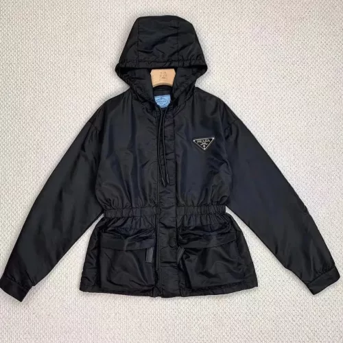 Wholesale Prada Jackets Long Sleeved For Women #1328243 $102.00 USD, Wholesale Quality Replica Prada Jackets