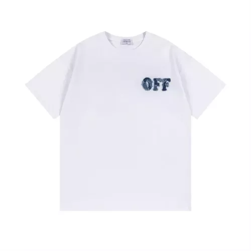 Wholesale Off-White T-Shirts Short Sleeved For Unisex #1328301 $34.00 USD, Wholesale Quality Replica Off-White T-Shirts