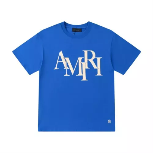 Wholesale Amiri T-Shirts Short Sleeved For Unisex #1328355 $36.00 USD, Wholesale Quality Replica Amiri T-Shirts