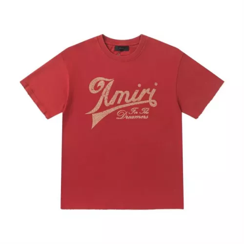 Wholesale Amiri T-Shirts Short Sleeved For Unisex #1328357 $42.00 USD, Wholesale Quality Replica Amiri T-Shirts