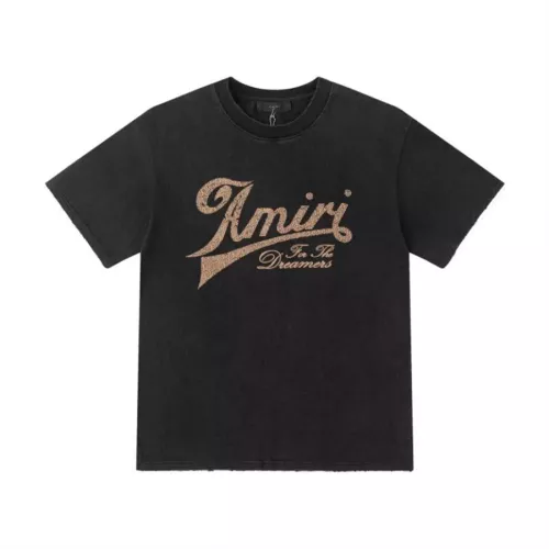Wholesale Amiri T-Shirts Short Sleeved For Unisex #1328358 $42.00 USD, Wholesale Quality Replica Amiri T-Shirts