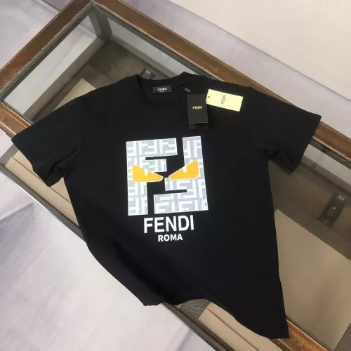 Wholesale Fendi T-Shirts Short Sleeved For Men #1328524 $42.00 USD, Wholesale Quality Replica Fendi T-Shirts
