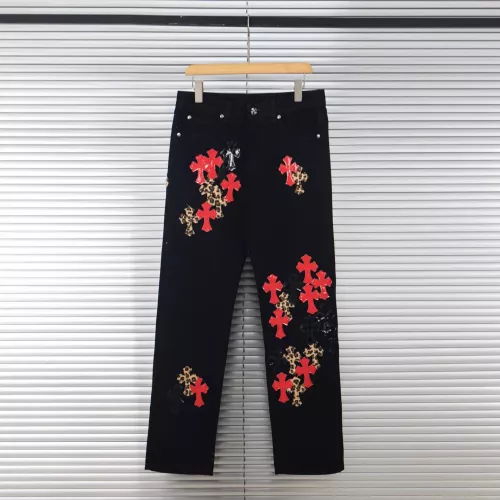 Wholesale Chrome Hearts Jeans For Men #1328545 $72.00 USD, Wholesale Quality Replica Chrome Hearts Jeans