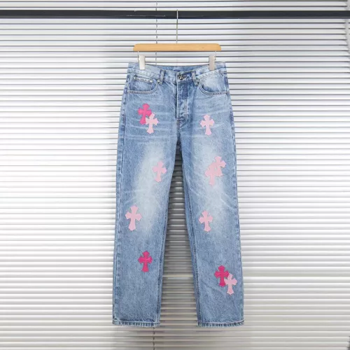 Wholesale Chrome Hearts Jeans For Men #1328547 $72.00 USD, Wholesale Quality Replica Chrome Hearts Jeans