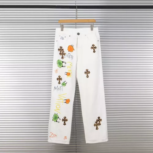 Wholesale Chrome Hearts Jeans For Men #1328549 $72.00 USD, Wholesale Quality Replica Chrome Hearts Jeans