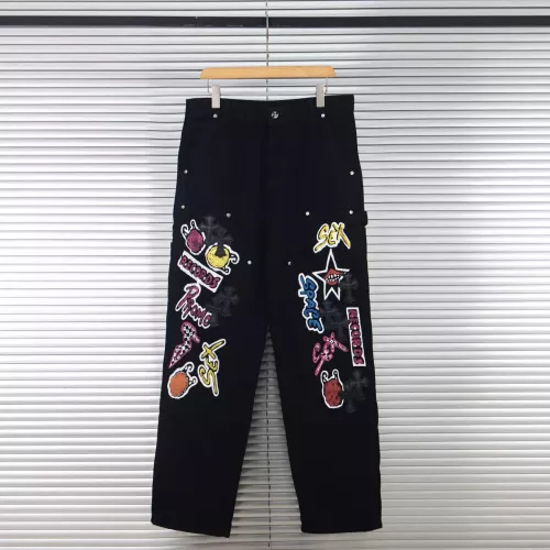 Wholesale Chrome Hearts Jeans For Men #1328550 $72.00 USD, Wholesale Quality Replica Chrome Hearts Jeans
