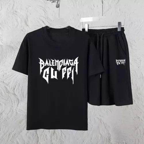 Wholesale Balenciaga Fashion Tracksuits Short Sleeved For Unisex #1328555 $56.00 USD, Wholesale Quality Replica Balenciaga Fashion Tracksuits
