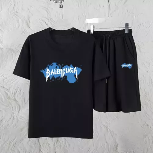 Wholesale Balenciaga Fashion Tracksuits Short Sleeved For Unisex #1328587 $56.00 USD, Wholesale Quality Replica Balenciaga Fashion Tracksuits