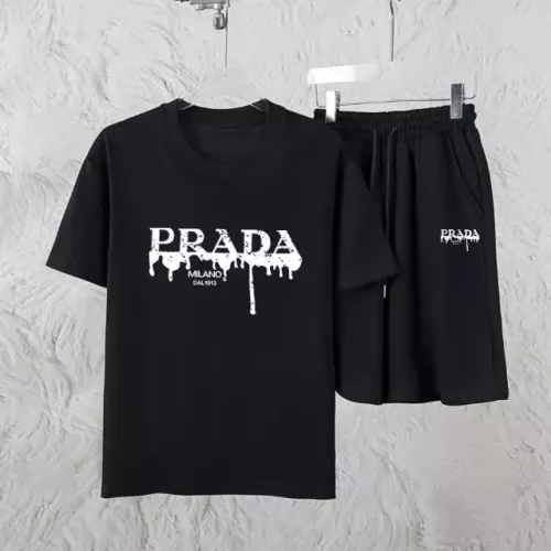 Wholesale Prada Tracksuits Short Sleeved For Unisex #1328590 $56.00 USD, Wholesale Quality Replica Prada Tracksuits