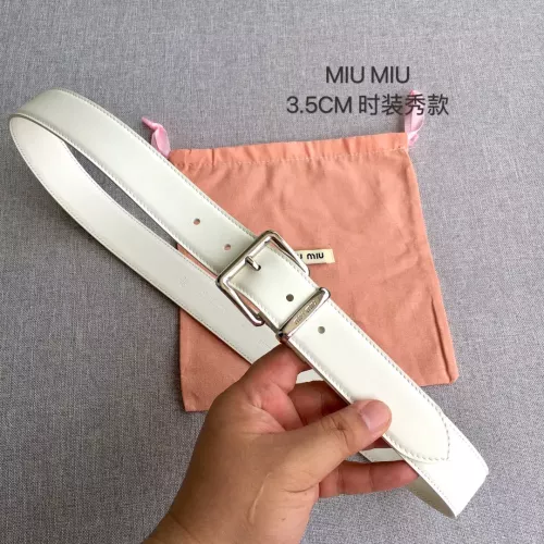 Wholesale MIU MIU AAA Quality Belts In 3.5cm For Women #1328609 $52.00 USD, Wholesale Quality Replica MIU MIU AAA Quality Belts