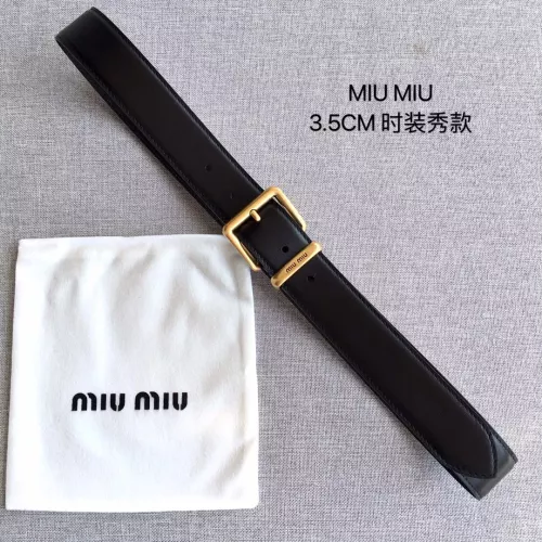 Wholesale MIU MIU AAA Quality Belts In 3.5cm For Women #1328610 $52.00 USD, Wholesale Quality Replica MIU MIU AAA Quality Belts