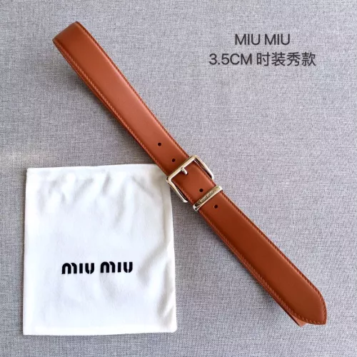 Wholesale MIU MIU AAA Quality Belts In 3.5cm For Women #1328617 $52.00 USD, Wholesale Quality Replica MIU MIU AAA Quality Belts