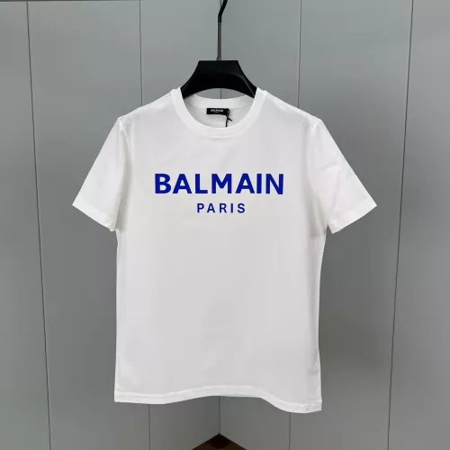 Wholesale Balmain T-Shirts Short Sleeved For Unisex #1328716 $68.00 USD, Wholesale Quality Replica Balmain T-Shirts