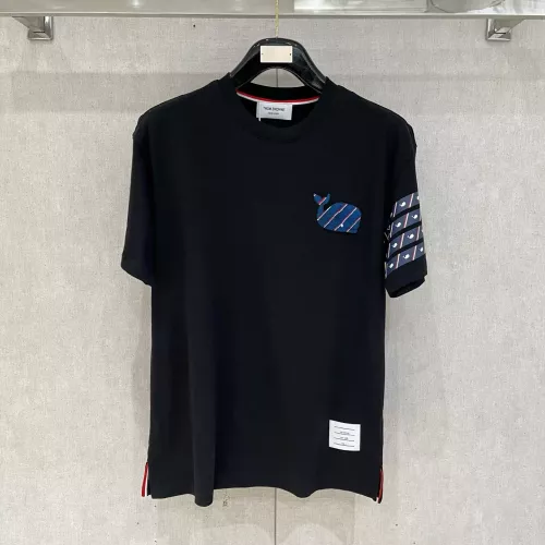 Wholesale Thom Browne TB T-Shirts Short Sleeved For Unisex #1328747 $85.00 USD, Wholesale Quality Replica Thom Browne TB T-Shirts