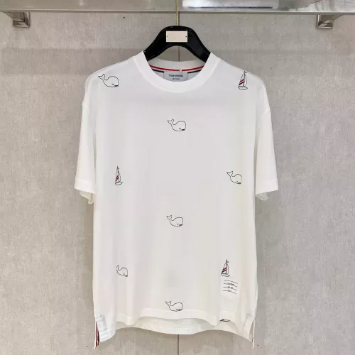 Wholesale Thom Browne TB T-Shirts Short Sleeved For Unisex #1328748 $85.00 USD, Wholesale Quality Replica Thom Browne TB T-Shirts