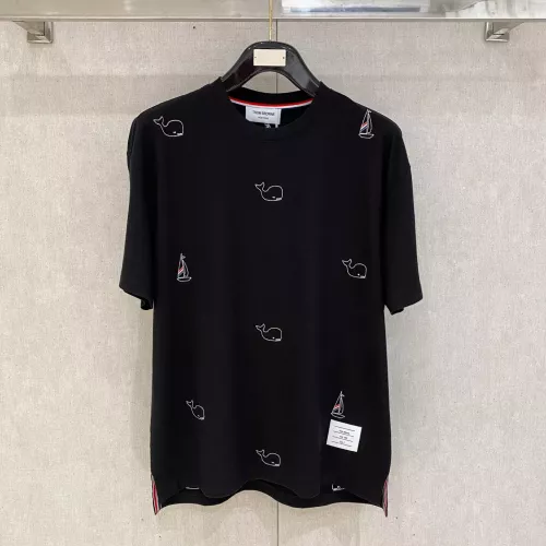 Wholesale Thom Browne TB T-Shirts Short Sleeved For Unisex #1328749 $85.00 USD, Wholesale Quality Replica Thom Browne TB T-Shirts