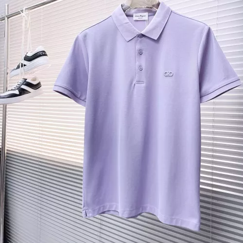 Wholesale Salvatore Ferragamo T-Shirts Short Sleeved For Men #1328888 $100.00 USD, Wholesale Quality Replica Salvatore Ferragamo T-Shirts
