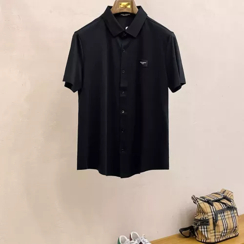 Wholesale Dolce &amp; Gabbana D&amp;G Shirts Short Sleeved For Men #1328896 $102.00 USD, Wholesale Quality Replica Dolce &amp; Gabbana D&amp;G Shirts