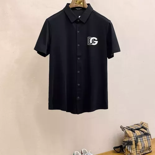 Wholesale Dolce &amp; Gabbana D&amp;G Shirts Short Sleeved For Men #1328897 $102.00 USD, Wholesale Quality Replica Dolce &amp; Gabbana D&amp;G Shirts