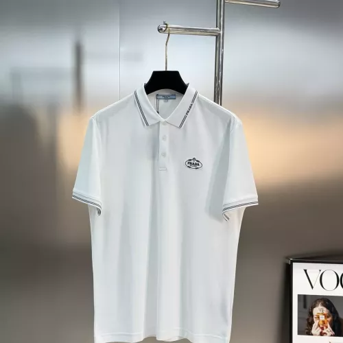 Wholesale Prada T-Shirts Short Sleeved For Men #1328918 $82.00 USD, Wholesale Quality Replica Prada T-Shirts