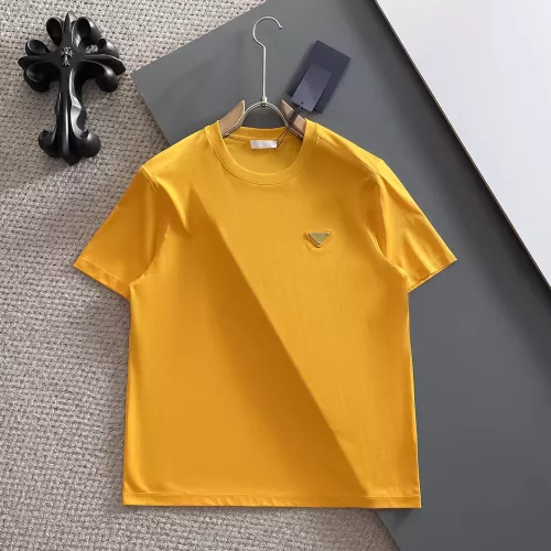Wholesale Prada T-Shirts Short Sleeved For Men #1329155 $92.00 USD, Wholesale Quality Replica Prada T-Shirts
