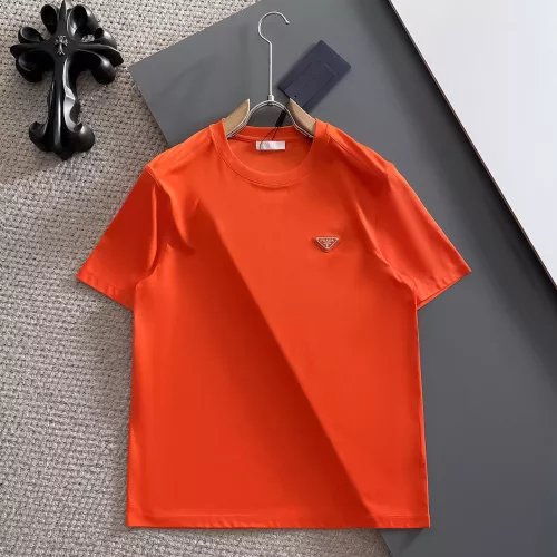 Wholesale Prada T-Shirts Short Sleeved For Men #1329156 $92.00 USD, Wholesale Quality Replica Prada T-Shirts