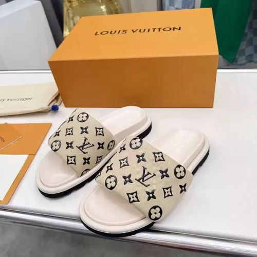 Wholesale Louis Vuitton Slippers For Men #1329161 $82.00 USD, Wholesale Quality Replica Louis Vuitton Slippers