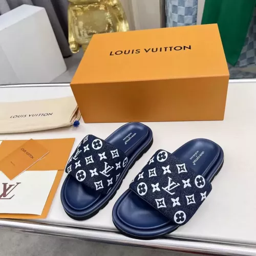 Wholesale Louis Vuitton Slippers For Men #1329163 $82.00 USD, Wholesale Quality Replica Louis Vuitton Slippers