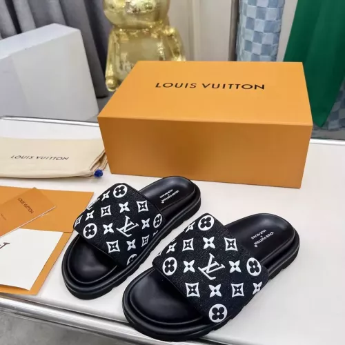 Wholesale Louis Vuitton Slippers For Men #1329165 $82.00 USD, Wholesale Quality Replica Louis Vuitton Slippers