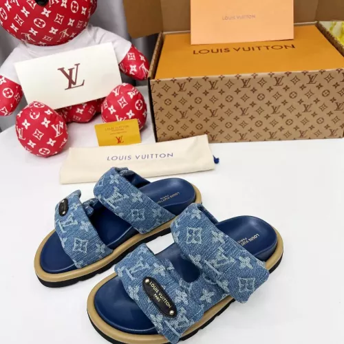Wholesale Louis Vuitton Slippers For Women #1329168 $82.00 USD, Wholesale Quality Replica Louis Vuitton Slippers