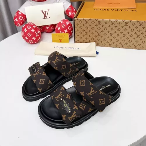 Wholesale Louis Vuitton Slippers For Women #1329171 $82.00 USD, Wholesale Quality Replica Louis Vuitton Slippers
